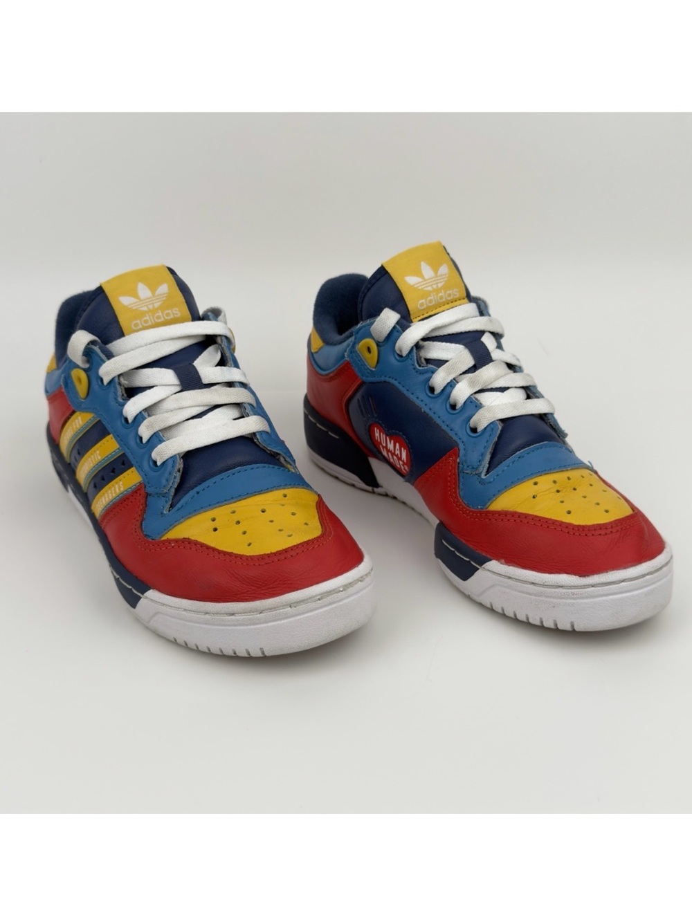 Adidas x Human Made Rivalry Low FY1083 Men's 5 Multicolor NIGO Sneakers